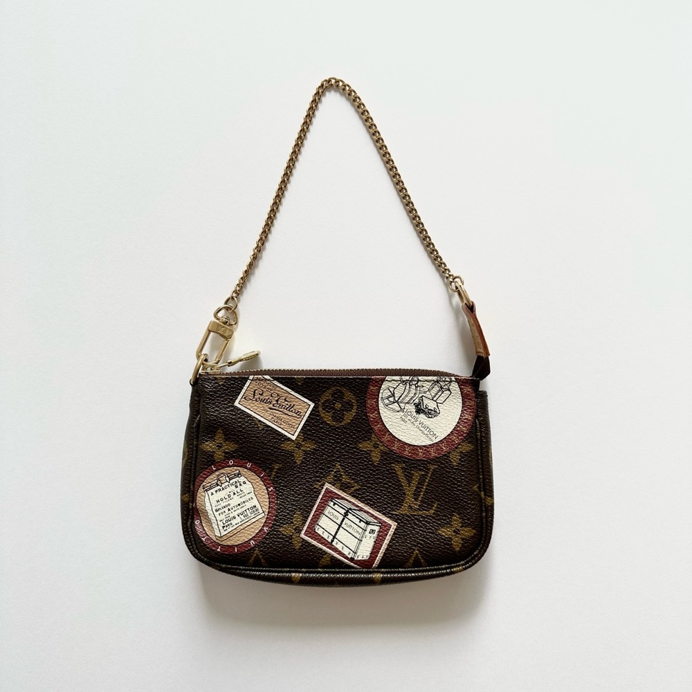 Louis Vuitton Limited Edition Luggage Mini Pochette